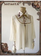 Infanta Mechanical Doll Steam Punk Embroidered Blouse
